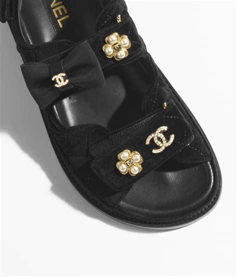 sandália chanel|Chanel sandals official website.